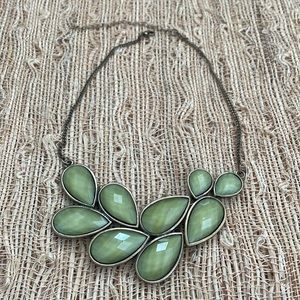 Wanderlust pale green necklace from World Market NWOT